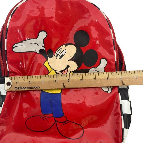 Vintage Disney Mickey Stuff Mickey Mouse Toddler Backpack - Picture 10 of 11